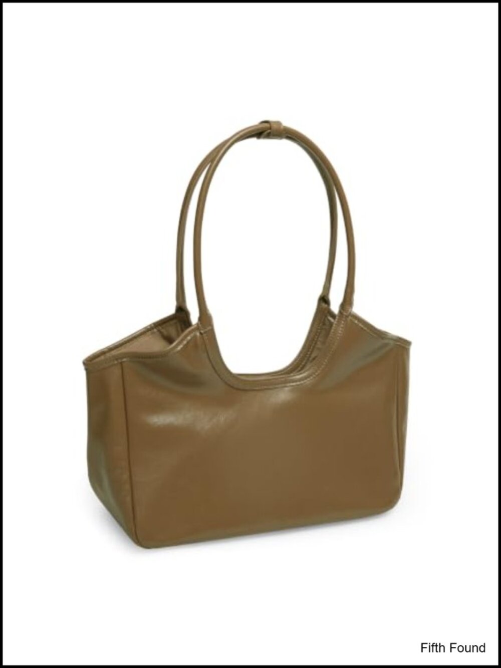 Faux Leather Tote Bag Large Shoulder Handbags Satchel No Zipper